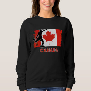Canada Soccer Fan 2022 National Football Team Fla Sweatshirt