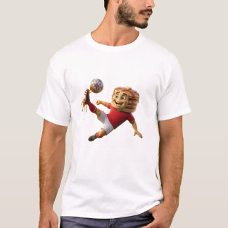 Canada Soccer Pancake Mascot - Funny Maple Syrup T-Shirt