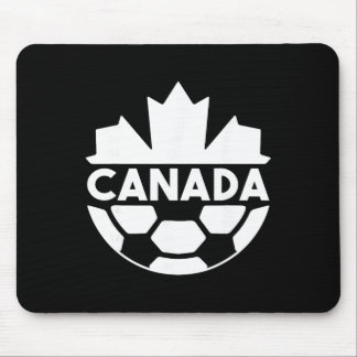 Canada Soccer Team Sports Flag Mapple Leaf Men Wom Mouse Pad