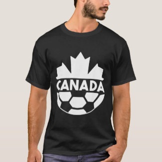 Canada Soccer Team Sports Flag Mapple Leaf Men Wom T-Shirt