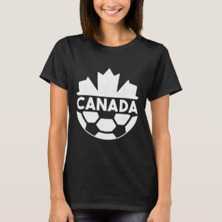 Canada Soccer Team Sports Flag Mapple Leaf Men Wom T-Shirt