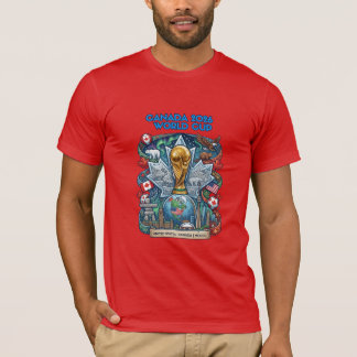 Canada Soccer World Cup 2026 Commemorative T-Shirt
