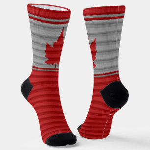 Canada Socks Winter Canada Maple Leaf Socks