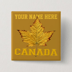Canada Souvenir Button Varsity Canada Buttons Pins