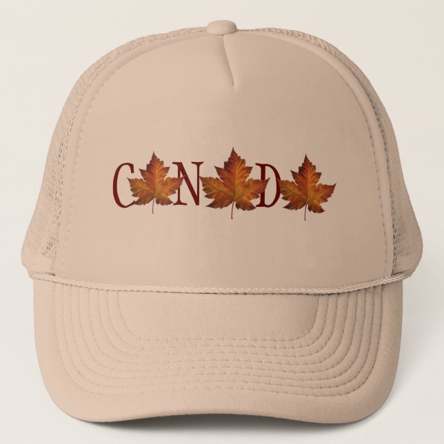 Canada Souvenir Casquette Canada Cartes de camionn (Devant)