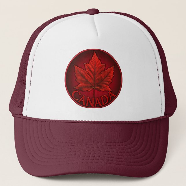 Canada Souvenir Casquettes et Canada Flag Trucker  (Devant)
