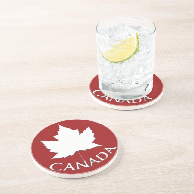 Canada Souvenir Coaster Cool Canada Coasters (Side)