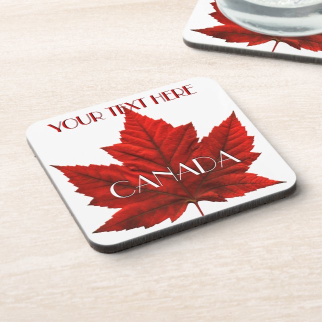 Canada Souvenir Coaster Custom Canada Coasters (Left Side)