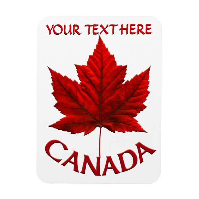 Canada Souvenir Magnet Custom Canada Magnets (Vertical)