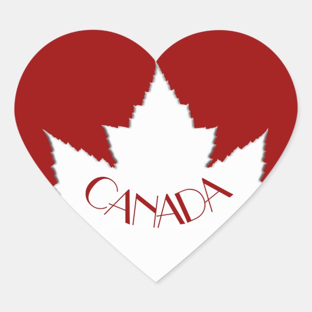Canada Souvenir Stickers Personalized Stickers (Front)