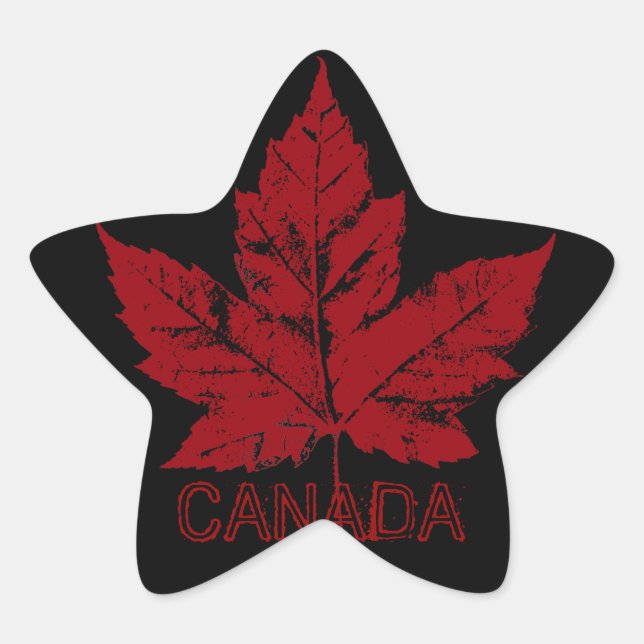 Canada Souvenir Stickers Personalized Stickers (Front)