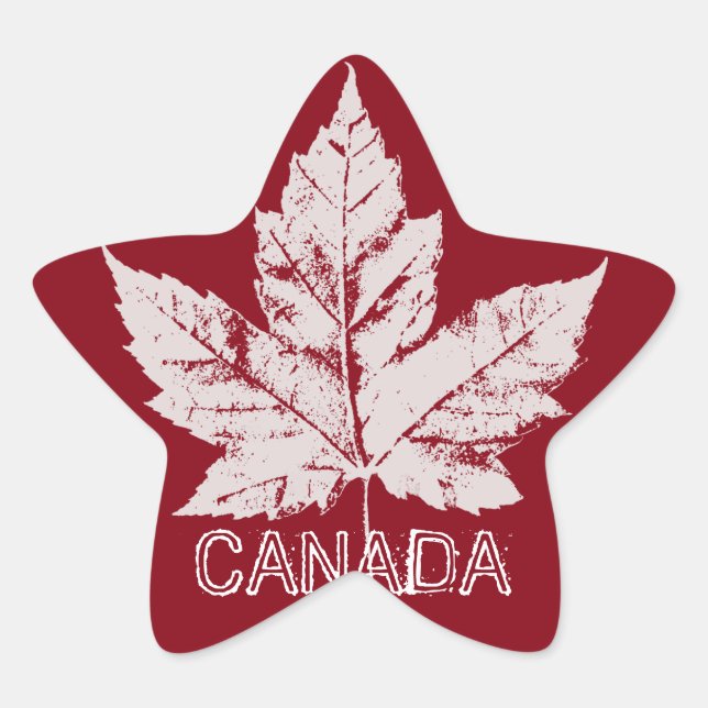 Canada Souvenir Stickers Personalized Stickers (Front)