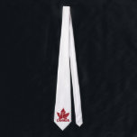 Canada Souvenir Tie Cool Canada Maple Leaf Ties<br><div class="desc">Canada Souvenir Ties Cool Canada Flag Maple Leaf Souvenir Ties,  apparel & Canada Keepsake Gifts for Men,  Women Home & Office Cool Red Canadian Flag Souvenir Necktie Design by Canadian Artist Kim Hunter. See http://www.kimhunter.ca for more Canada Souvenirs,  Keepsakes,  Gifts & Apparel</div>