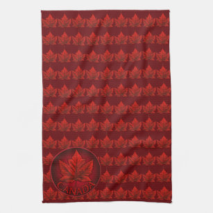 Canada Souvenir Towel Canada Maple Leaf Tea Towels