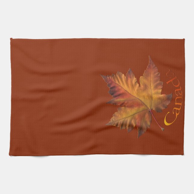 Canada Souvenir Towel Cool Canada Tea Towel Gift (Horizontal)