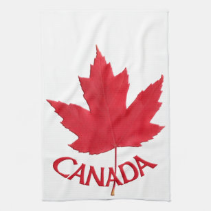 Canada Souvenir Towel Maple Leaf Tea Towel Decor