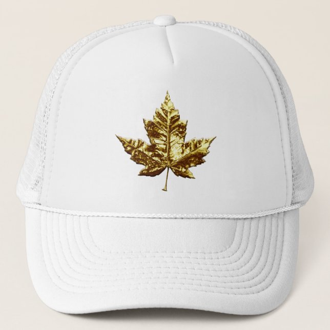 Canada Souvenir Trucker Cap Maple Leaf Canada Caps (Front)