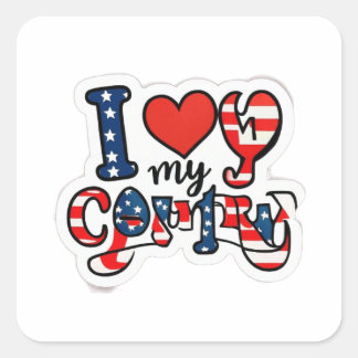 Canada Square Sticker