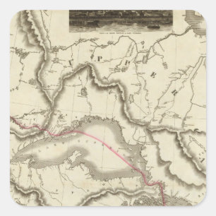 Canada Square Sticker