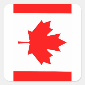 CANADA  SQUARE STICKER