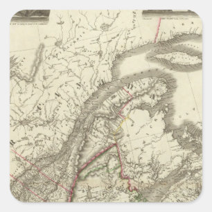 Canada Square Sticker