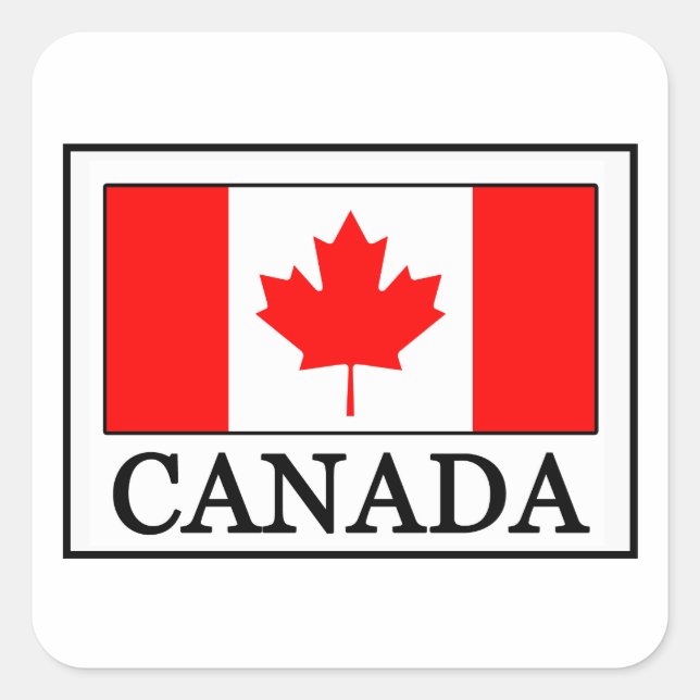 Canada Square Sticker (Front)