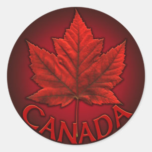 Canada Stickers Red Canada Souvenir Stickers