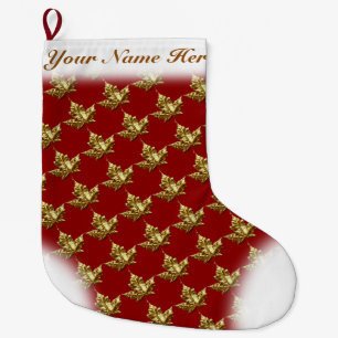 Canada Stocking Canada Christmas Stocking Custom