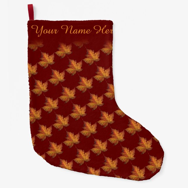 Canada Stocking Canada Christmas Stocking Custom (Front)