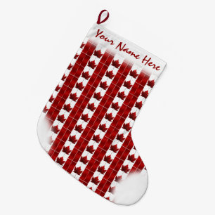 Canada Stocking Canada Flag Christmas Stocking