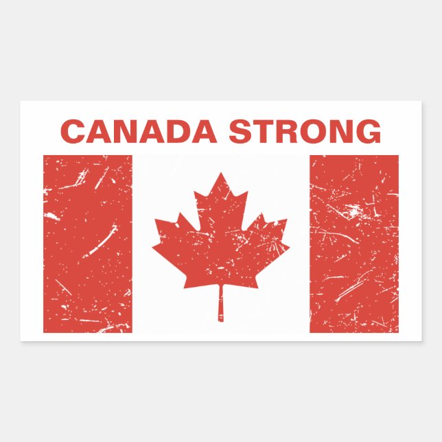 Canada Strong Sticker (Front)