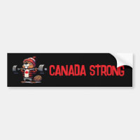 Canada Strong Weight Lifting Beaver