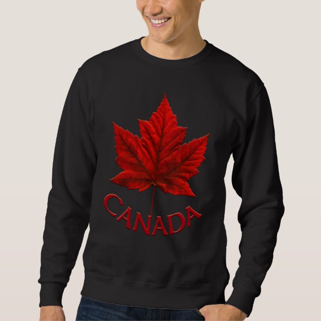 Canada Sweatshirt Canada Flag Souvenir Sweatshirt (Front)