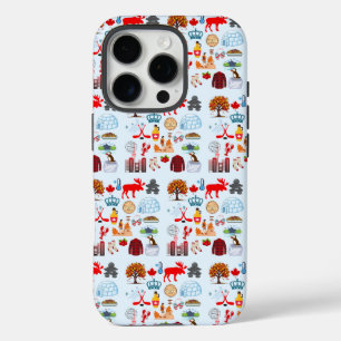 Canada Symbols iPhone 16 Pro Case