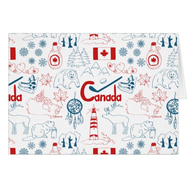 Canada | Symbols Pattern (Front Horizontal)