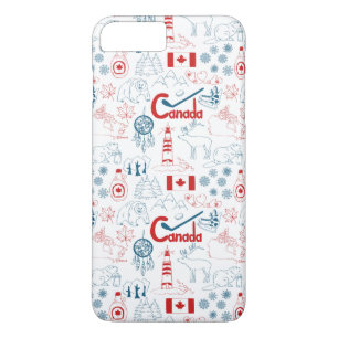 Canada   Symbols Pattern Case-Mate iPhone Case