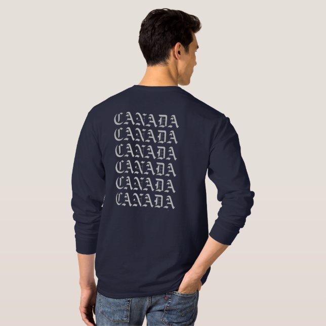 canada  T-Shirt (Back Full)