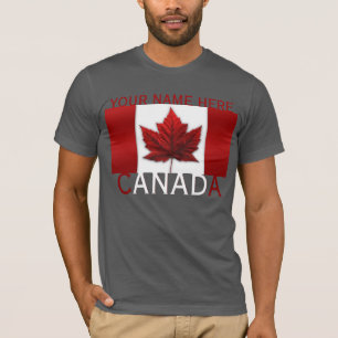 Canada T-shirt Personalized Sm - 6XL Canada Shirt