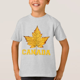 Canada T-shirt Unisex Kid's Varsity Canada Shirts