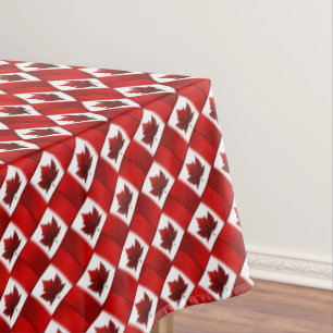 Canada Tablecloth Canada Flag Tablecloth Customize