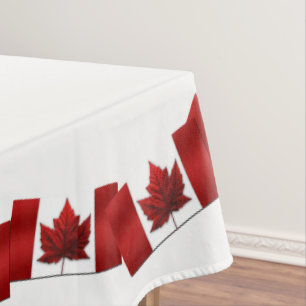 Canada Tablecloth Canada Flag Tablecloth Customize