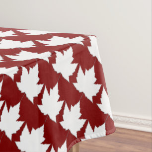 Canada Tablecloth Canada Maple Leaf Tablecloth