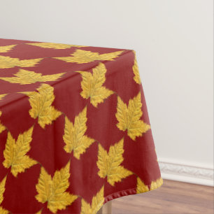 Canada Tablecloth Canada Maple Leaf Tablecloth