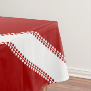 Canada Tablecloth Canada Maple Leaf Tablecloth
