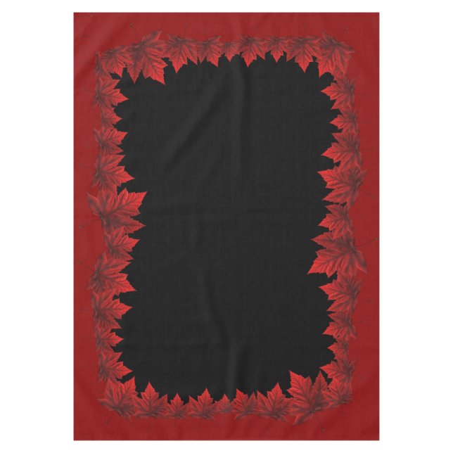 Canada Tablecloth Canada Maple Leaf Tablecloth (Front)