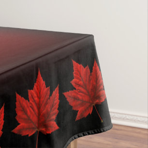 Canada Tablecloth Canada Maple Leaf Tablecloth