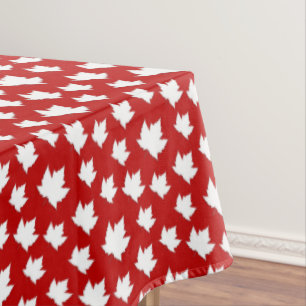 Canada Tablecloth Canada Maple Leaf Tablecloth