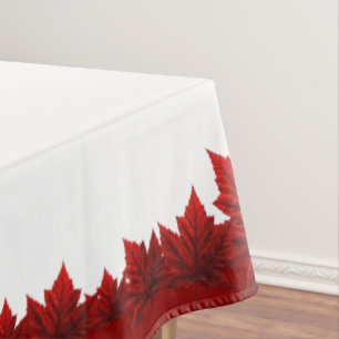 Canada Tablecloth Canada Maple Leaf Tablecloth