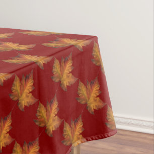Canada Tablecloth Canada Maple Leaf Tablecloth
