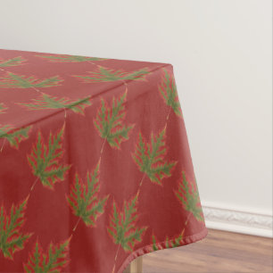 Canada Tablecloth Canada Maple Leaf Tablecloth